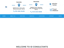 Tablet Screenshot of idconsultants.com